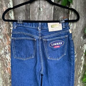 Vintage Lawman High-Waisted Jeans - Size 7